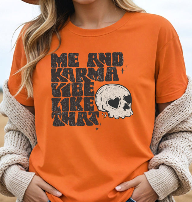 Me And My Karma - Adult Softstyle T-Shirt