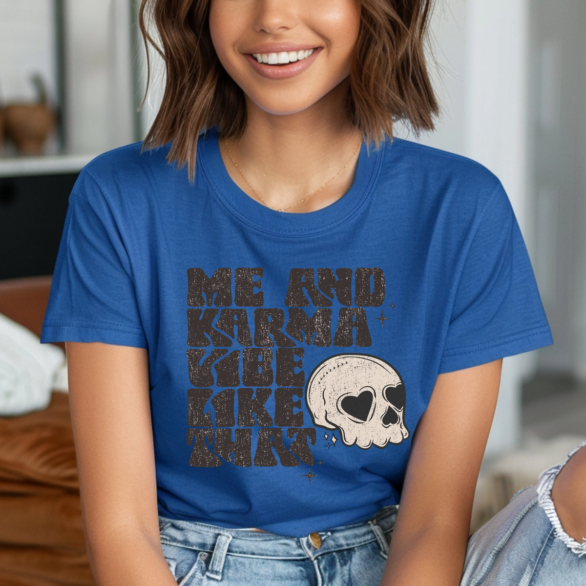 Me And My Karma - Adult Softstyle T-Shirt