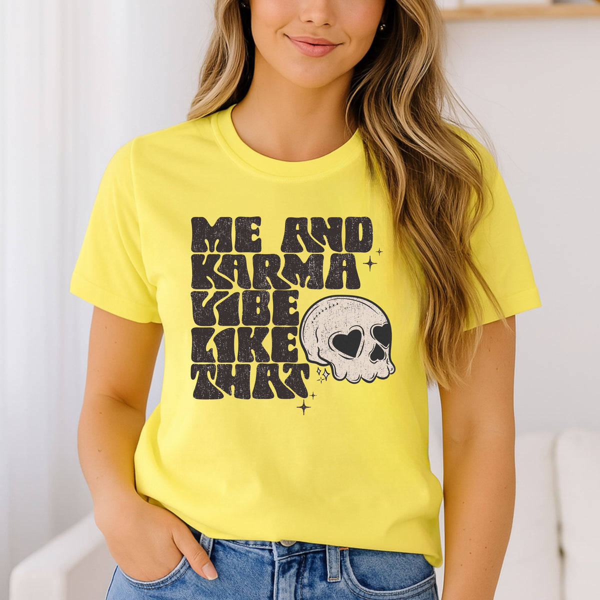 Me And My Karma - Adult Softstyle T-Shirt