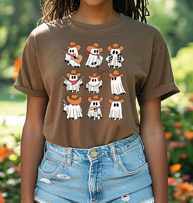 Cowboy Halloween - Comfort Colors T-Shirt 