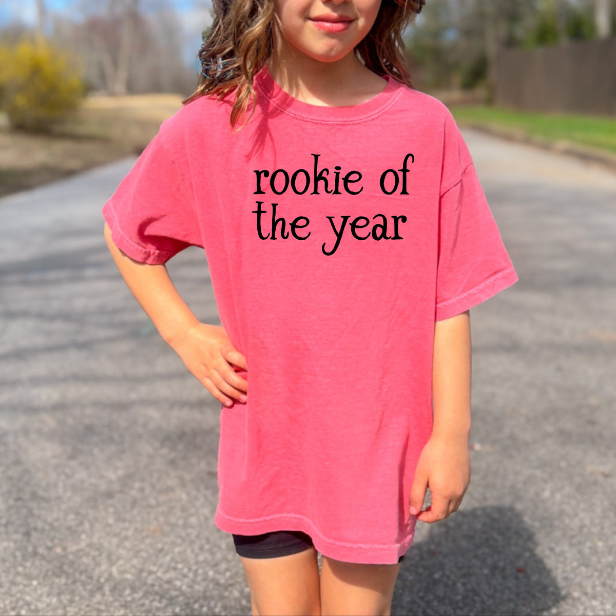 Rookie Of The Year Kids - Youth Comfort Colors T-Shirt