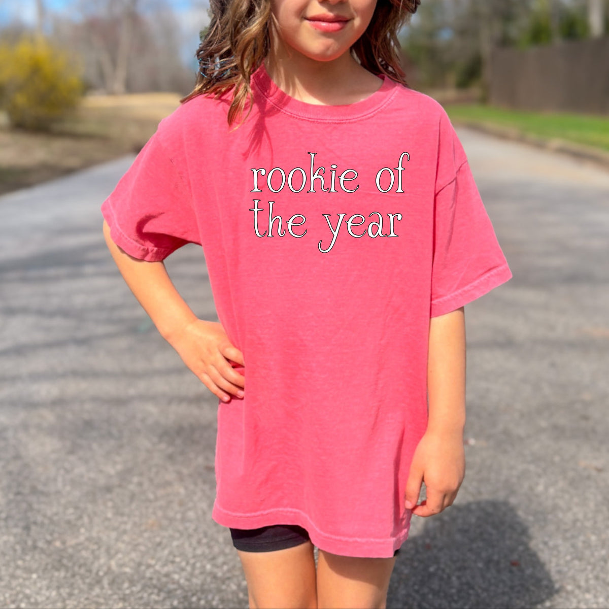 Rookie Of The Year Kids - Youth Comfort Colors T-Shirt