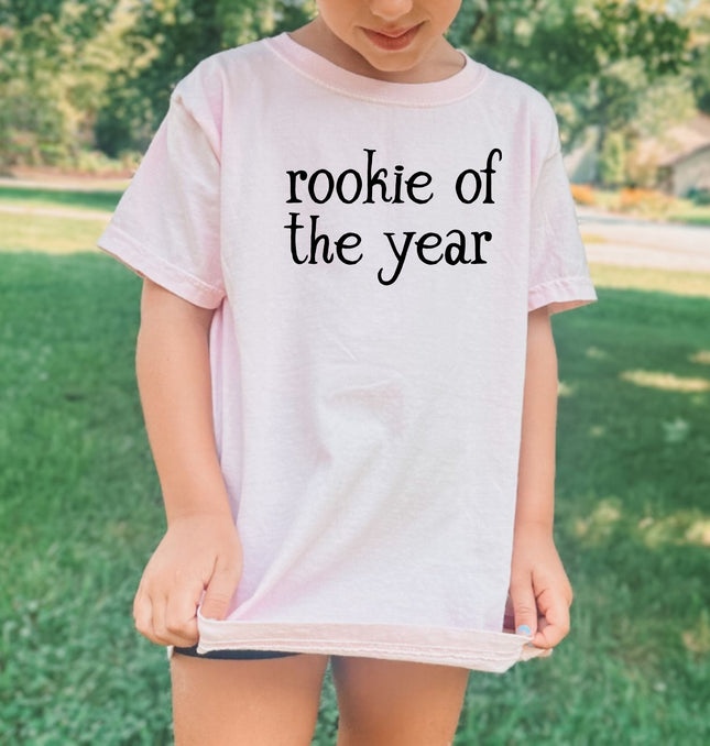 Rookie Of The Year Kids - Youth Comfort Colors T-Shirt