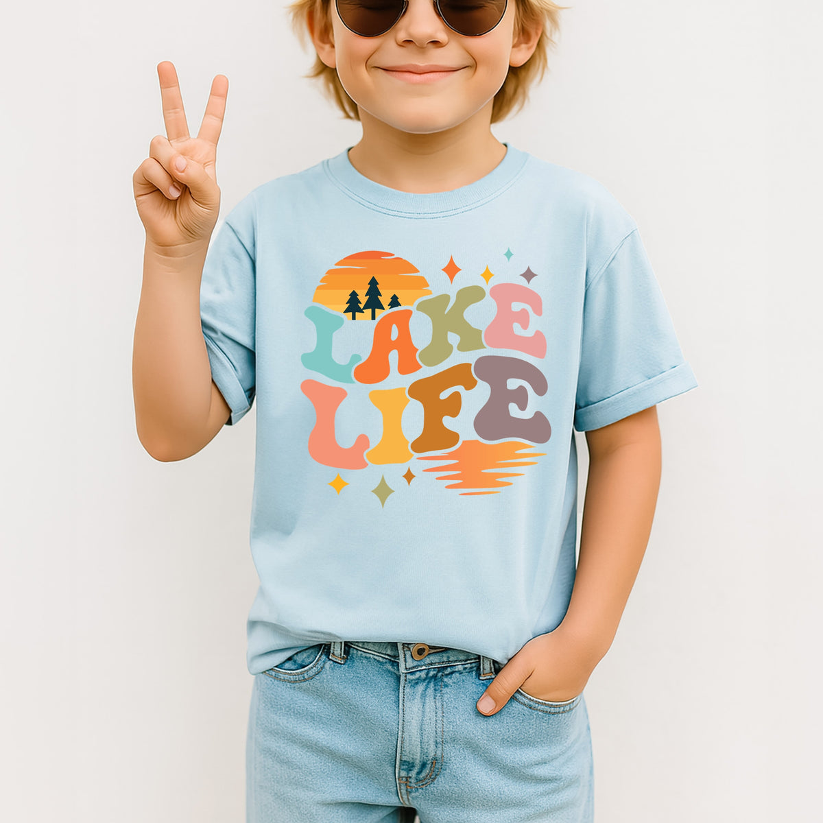 Lake Life Kids - Youth Comfort Colors T-Shirt