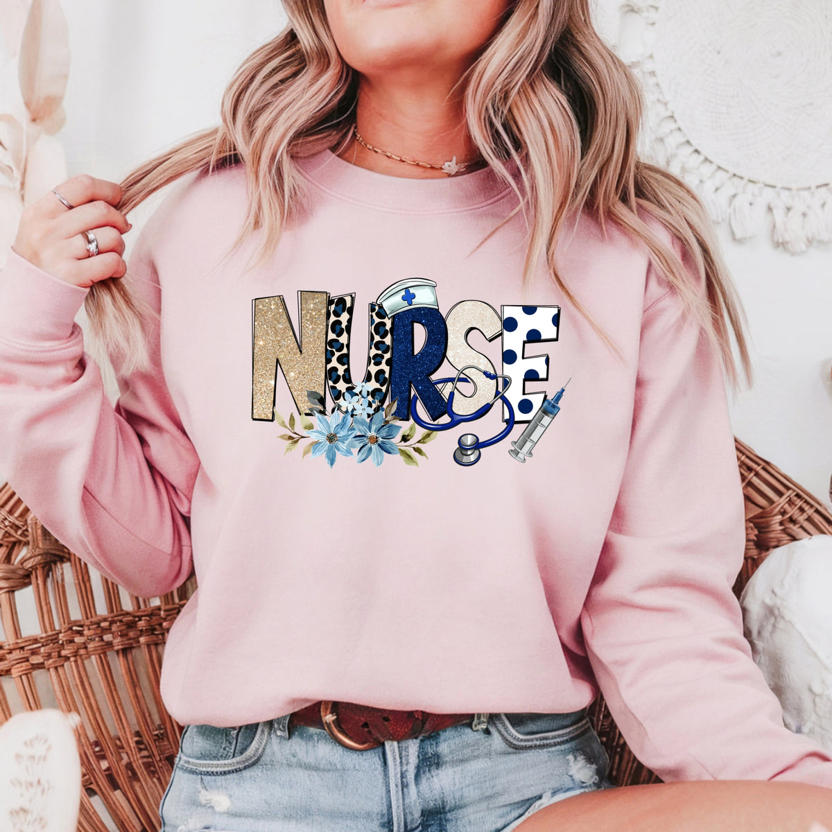 Nurse - Adult Crewneck Sweatshirt