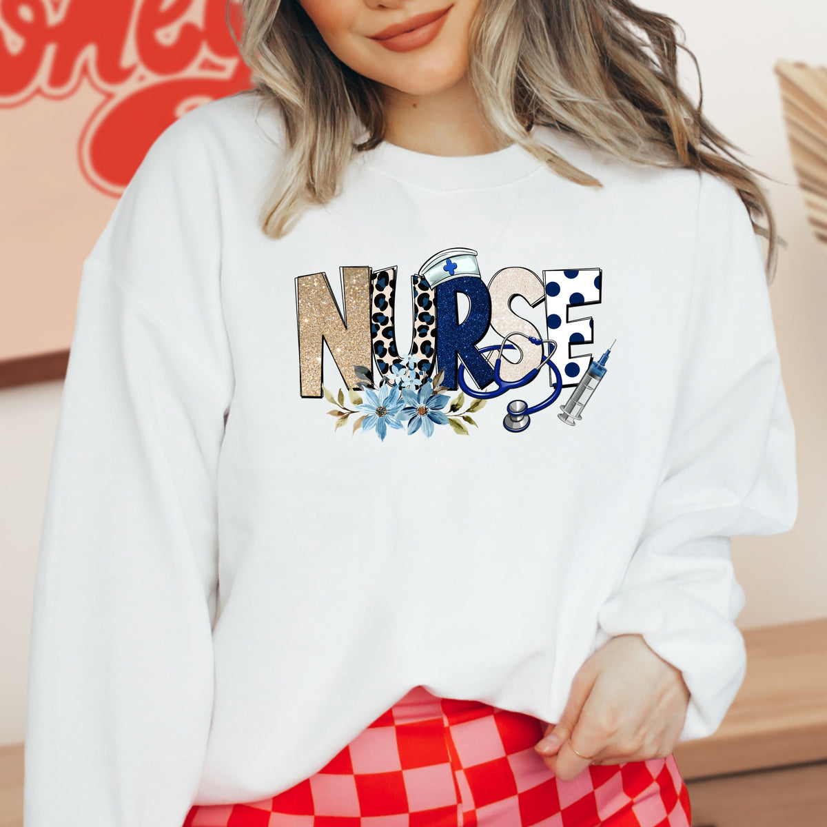 Nurse - Adult Crewneck Sweatshirt