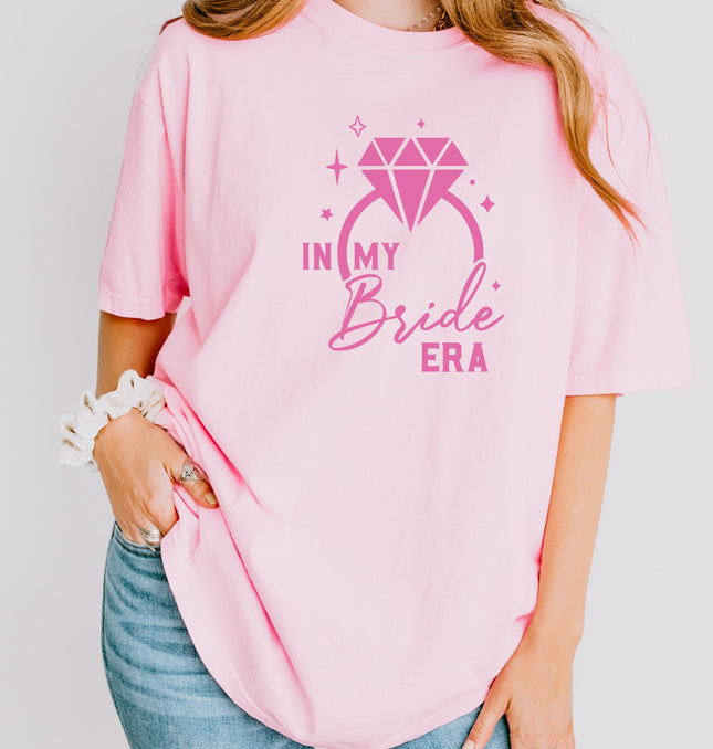 In My Bride Era Printed Comfort Colors T-Shirt 