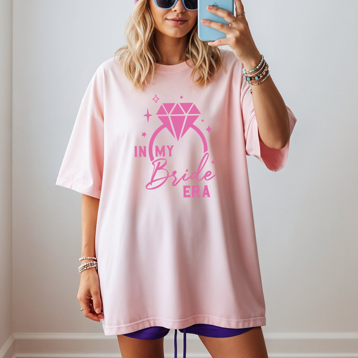 In My Bride Era Printed Comfort Colors T-Shirt 