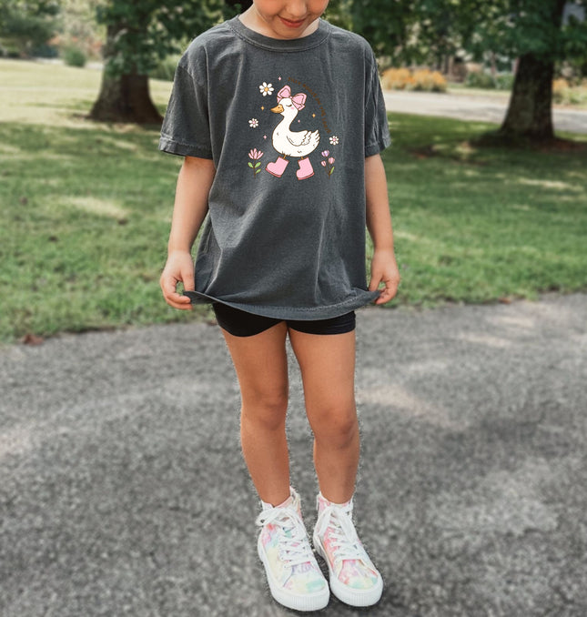 Silly Goose on the Loose Kids  - Youth Comfort Colors T-Shirt