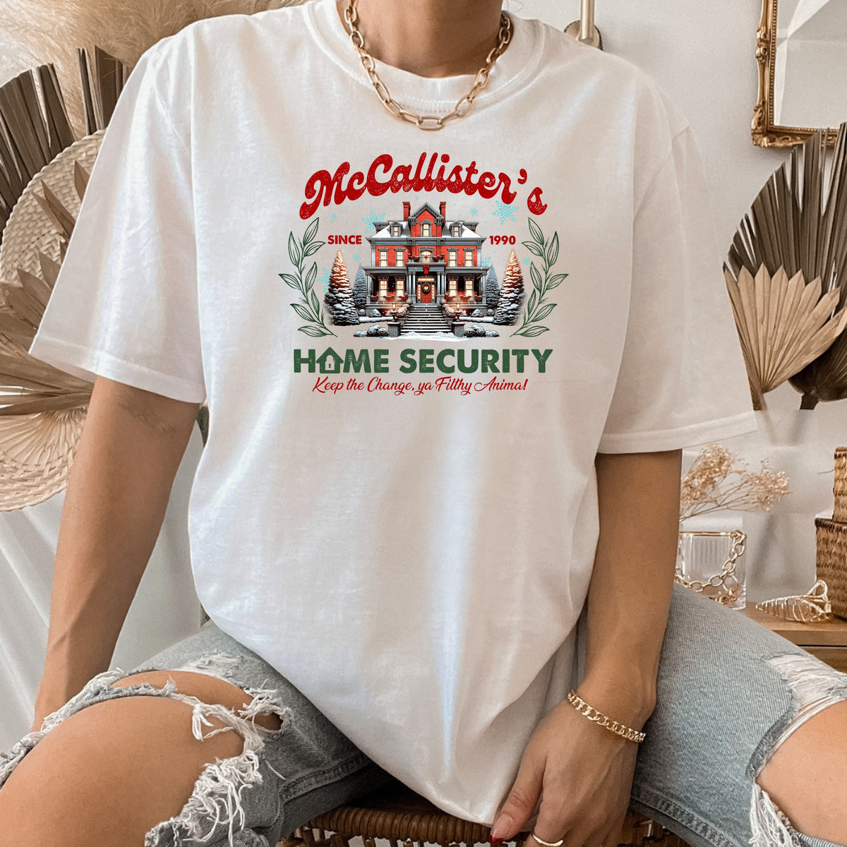McCallister's Home Security - Adult Softstyle T-Shirt