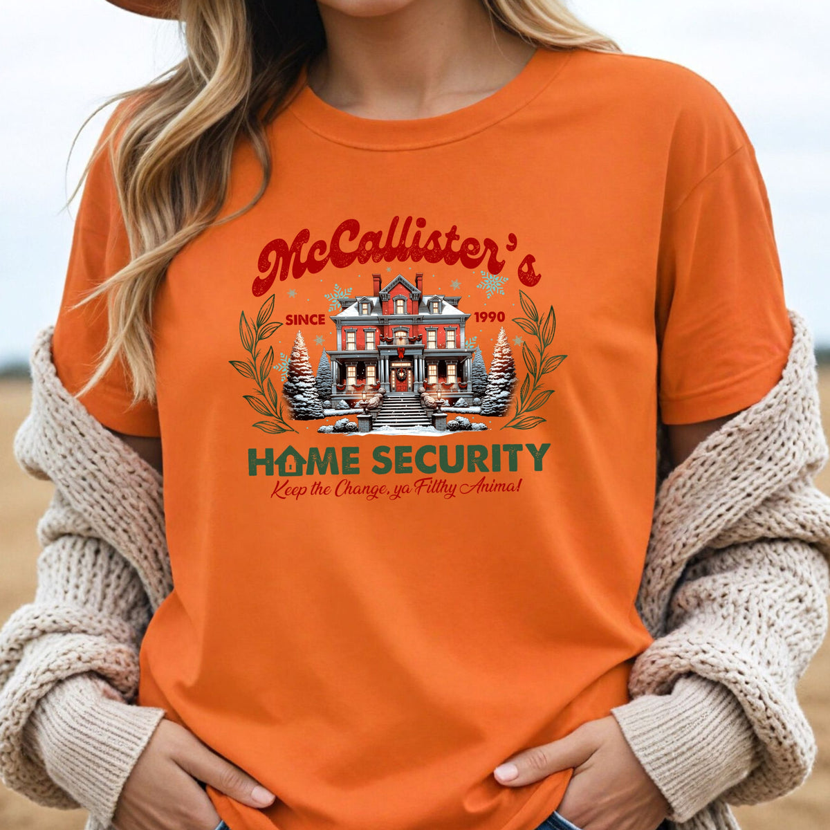 McCallister's Home Security - Adult Softstyle T-Shirt