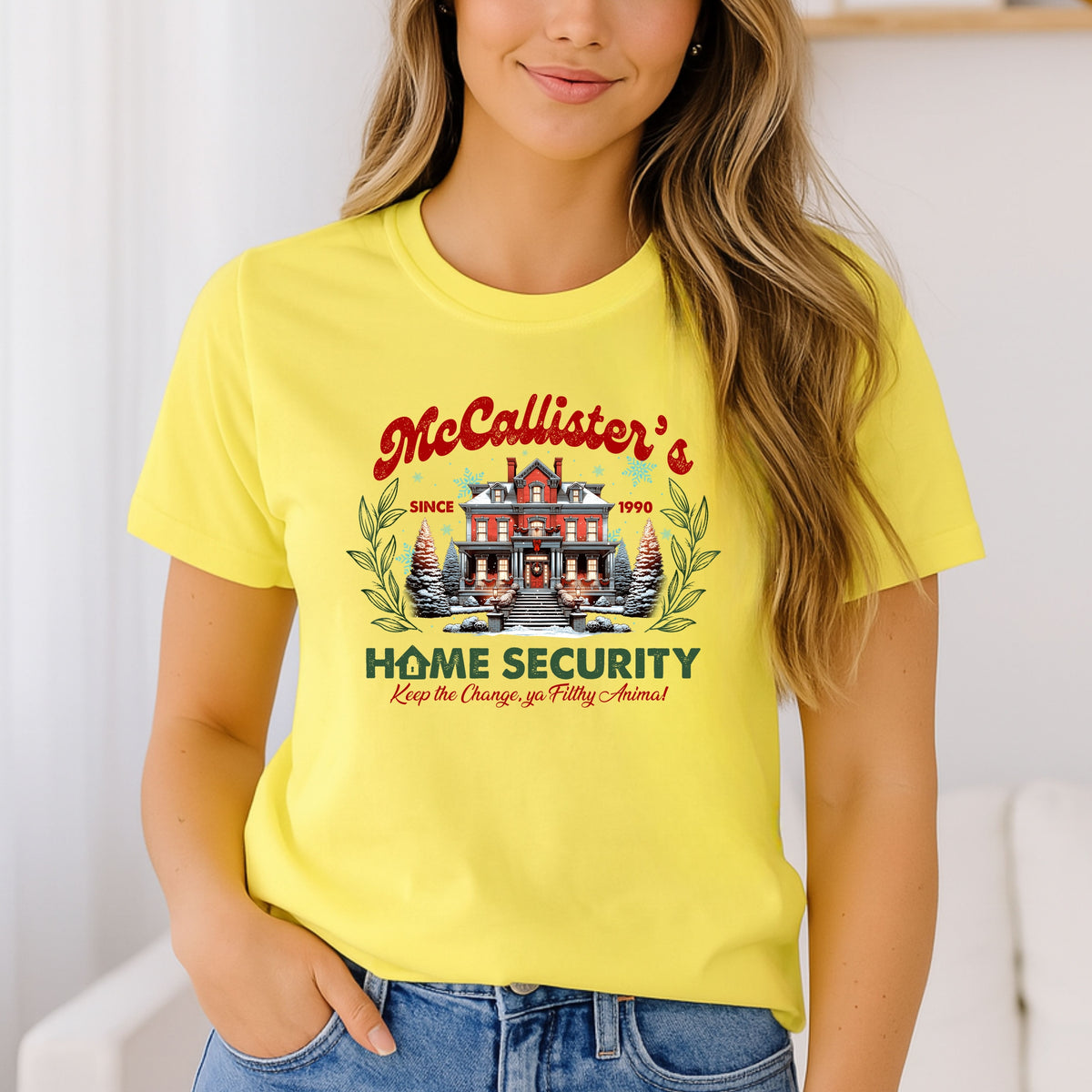 McCallister's Home Security - Adult Softstyle T-Shirt