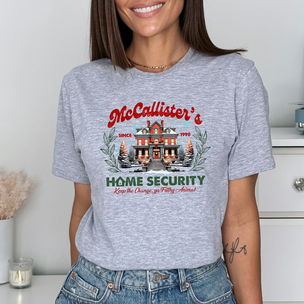 McCallister's Home Security - Adult Softstyle T-Shirt