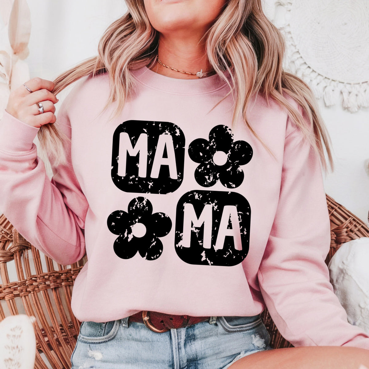Mama - Adult Crewneck Sweatshirt