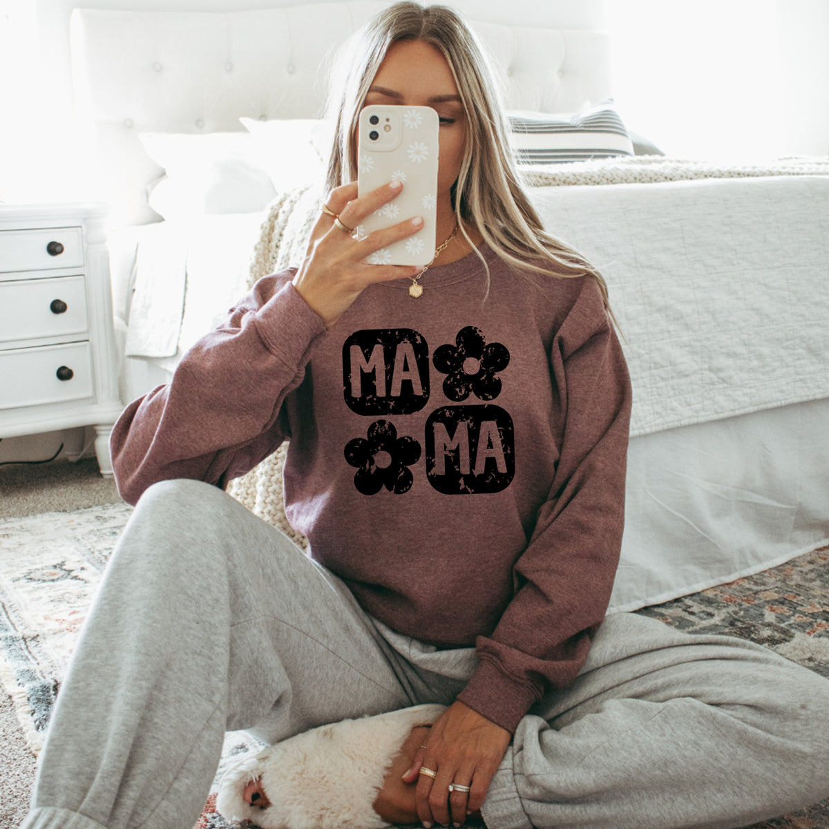 Mama - Adult Crewneck Sweatshirt