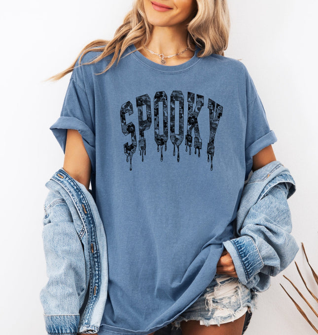 Spooky Printed Comfort Colors T-Shirt 