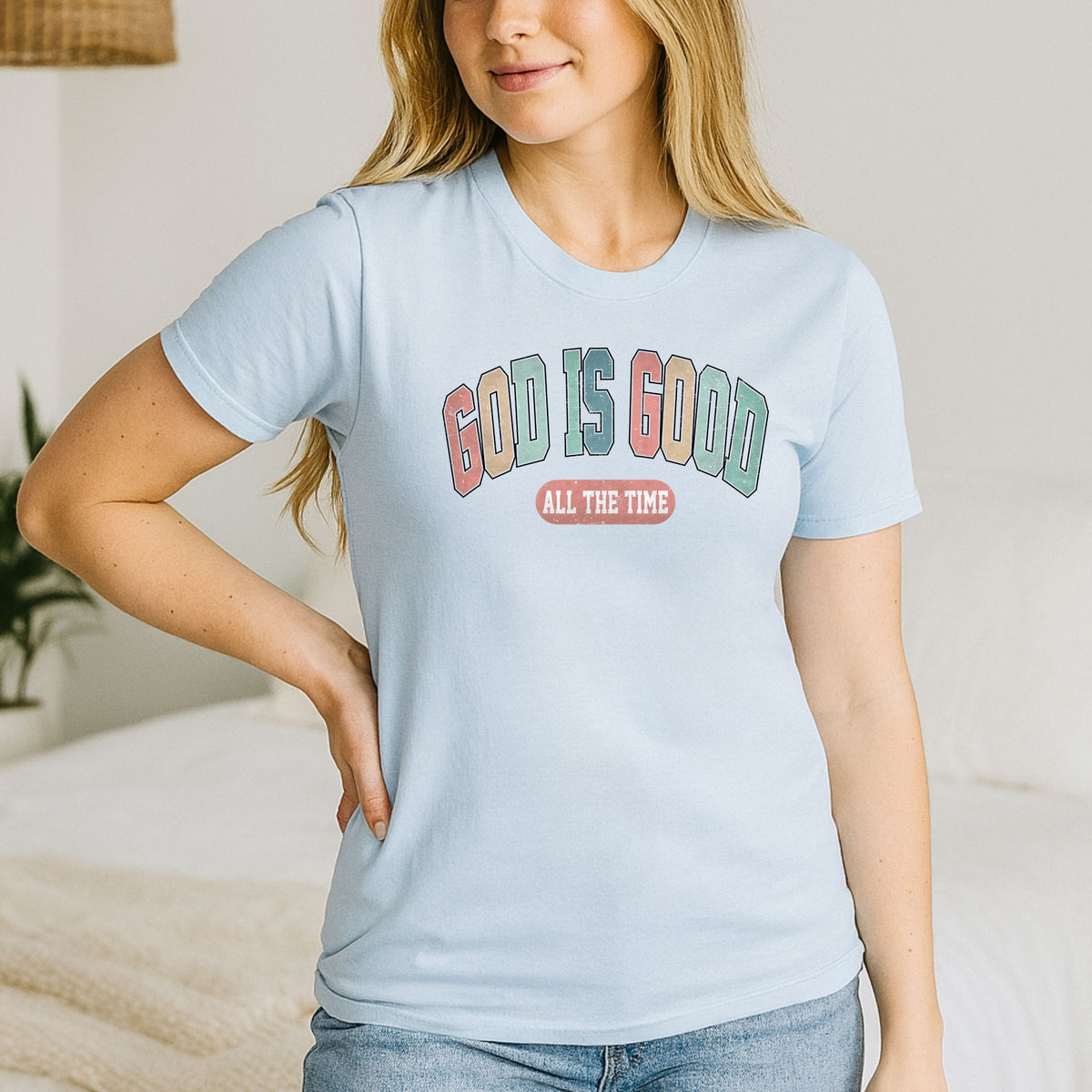 God Is Good All The Time - Adult Softstyle T-Shirt