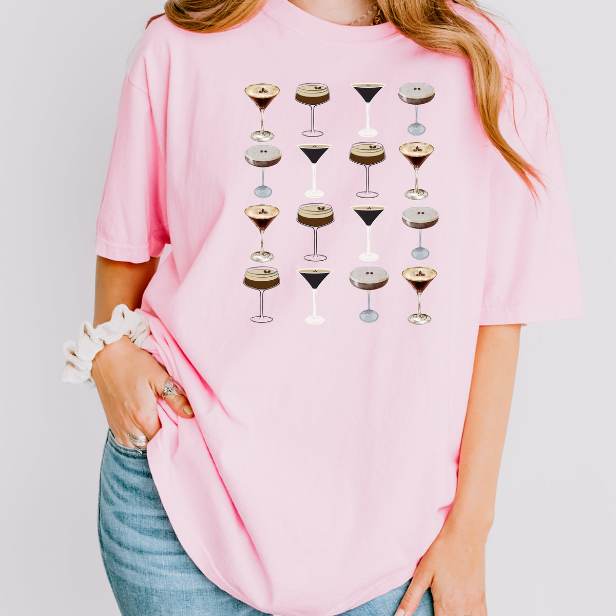 Espresso Martini Shots - Adult Comfort Colors T-Shirt