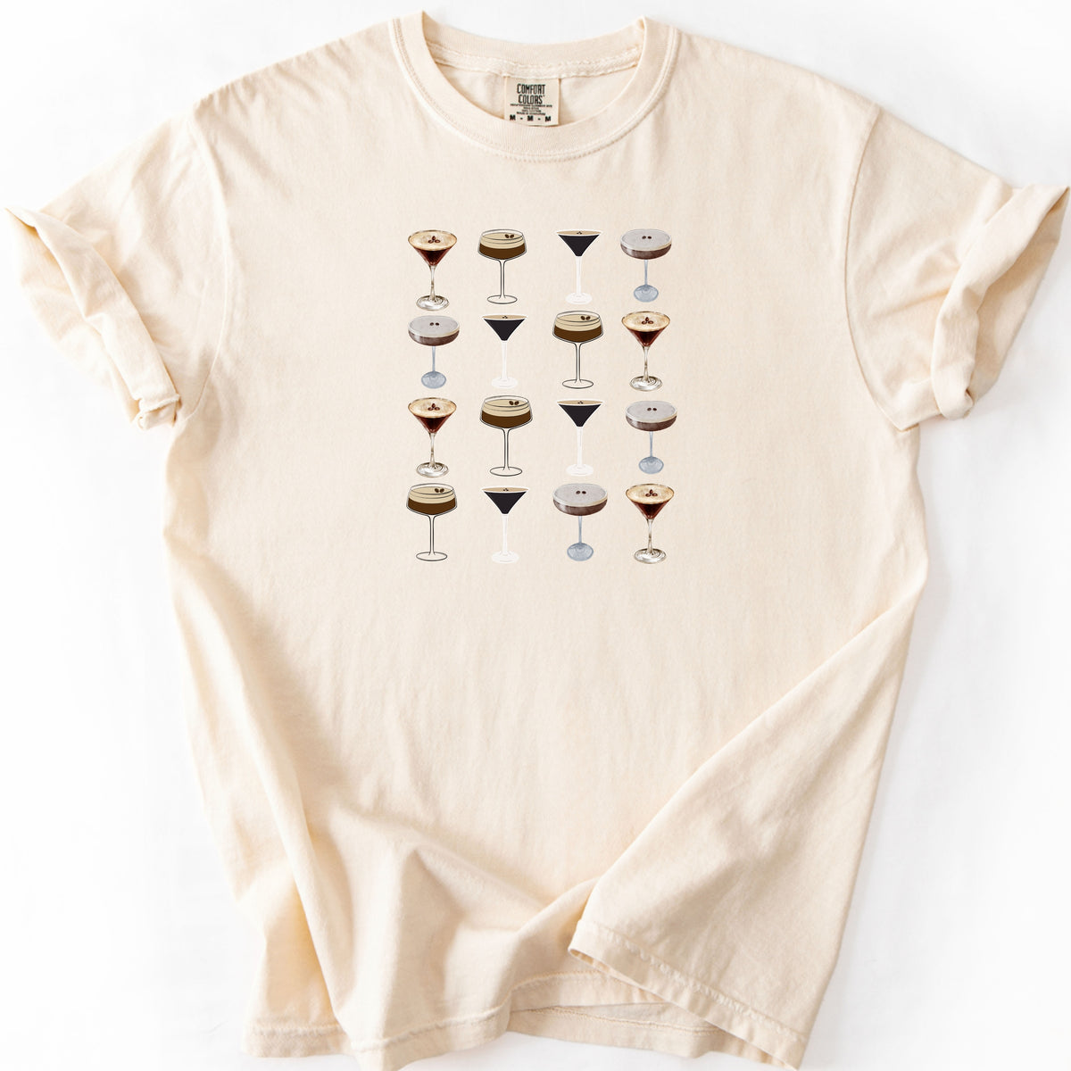 Espresso Martini Shots - Adult Comfort Colors T-Shirt