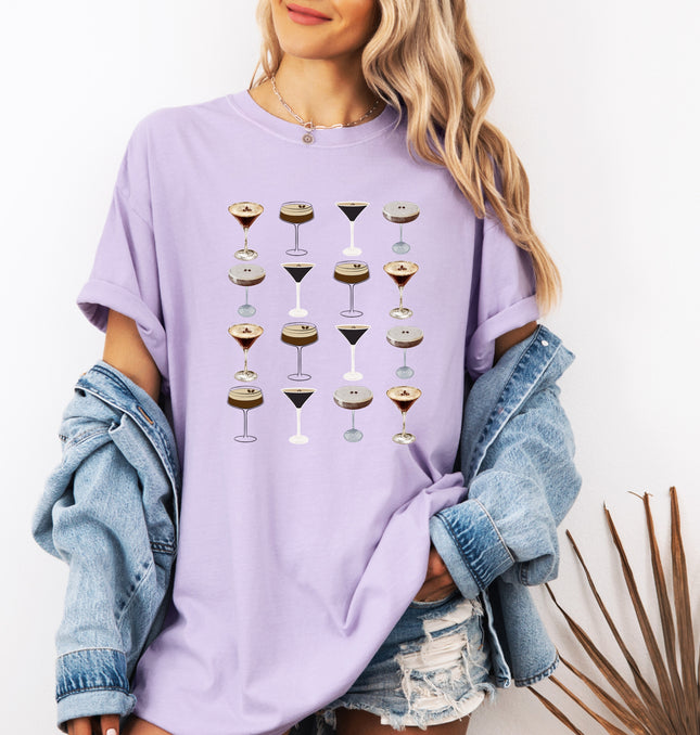 Espresso Martini Shots - Adult Comfort Colors T-Shirt