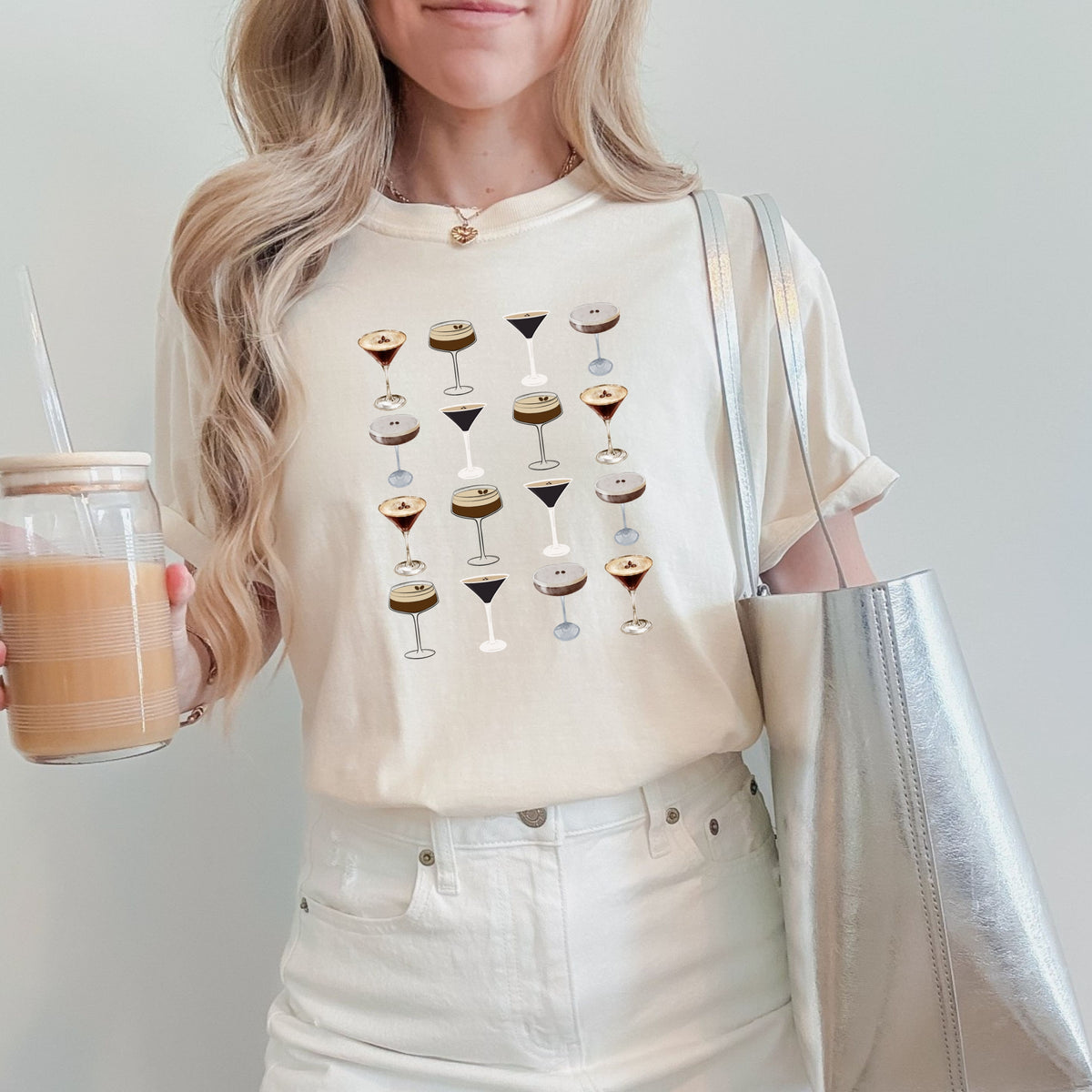 Espresso Martini Shots - Adult Comfort Colors T-Shirt
