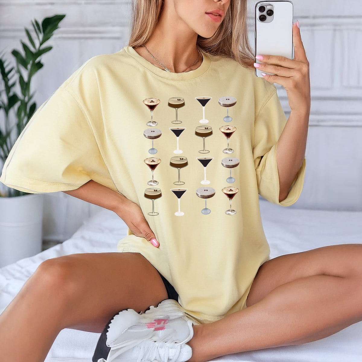 Espresso Martini Shots - Adult Comfort Colors T-Shirt