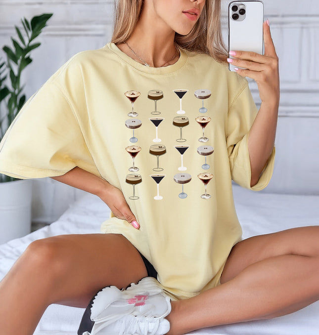 Espresso Martini Shots - Adult Comfort Colors T-Shirt