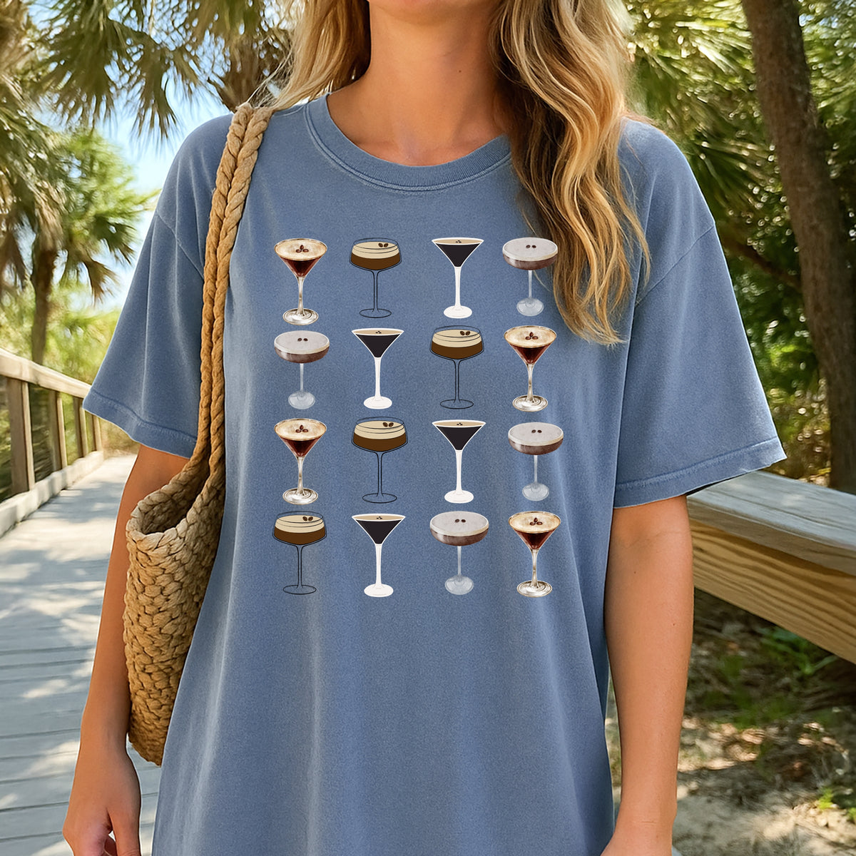 Espresso Martini Shots - Adult Comfort Colors T-Shirt