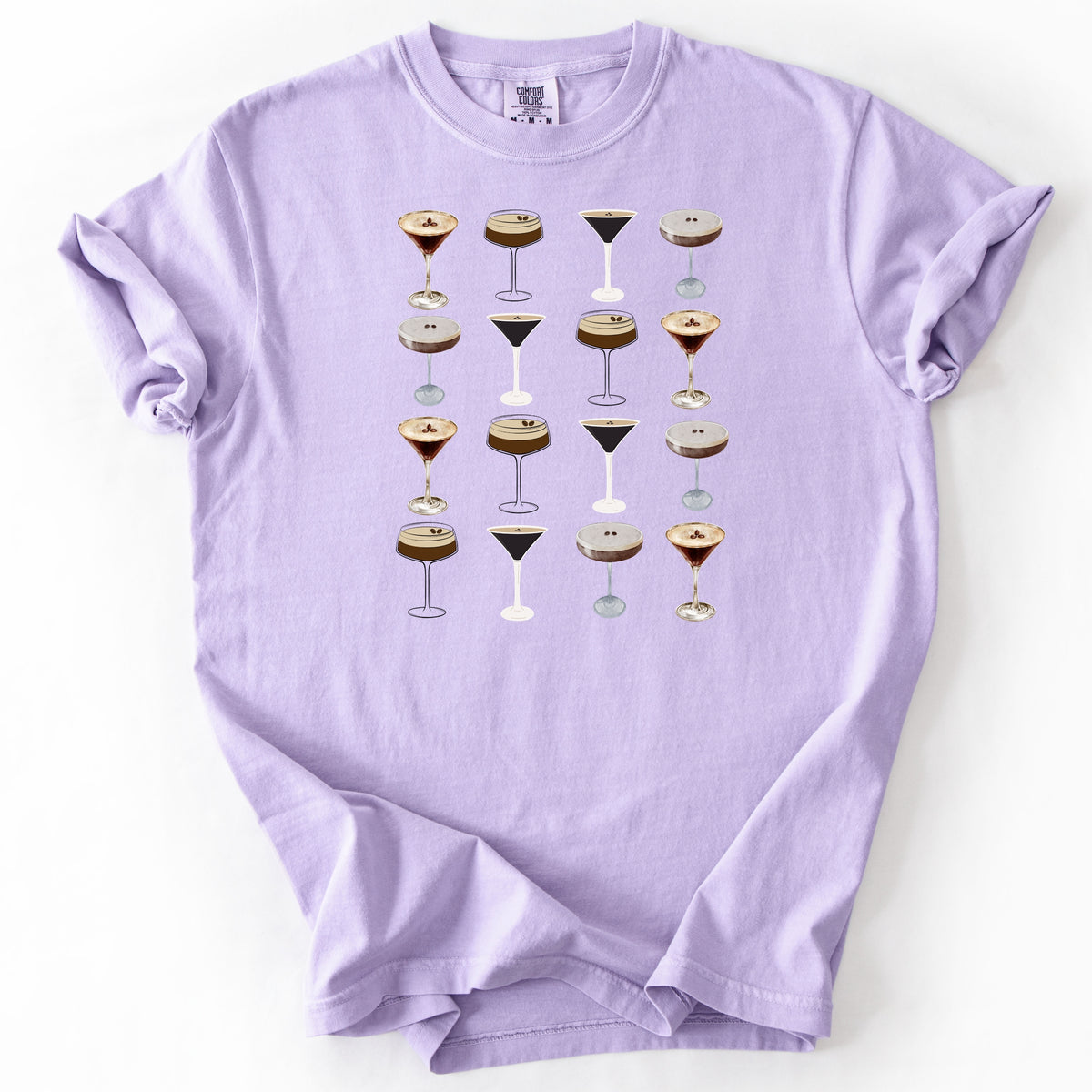Espresso Martini Shots - Adult Comfort Colors T-Shirt