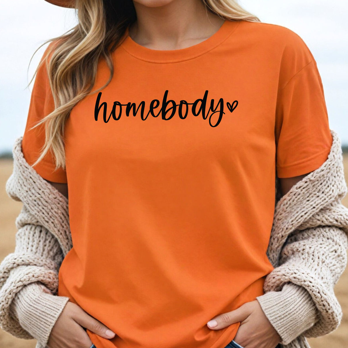Homebody Printed Shirt - Funny Homebody Quote Tee, Best Stay Home Shirts, Homebody Lifestyle Lovers - Softstyle 100% Cotton T-Shirt – Comfy Unisex Fit, Premium Quality Tee