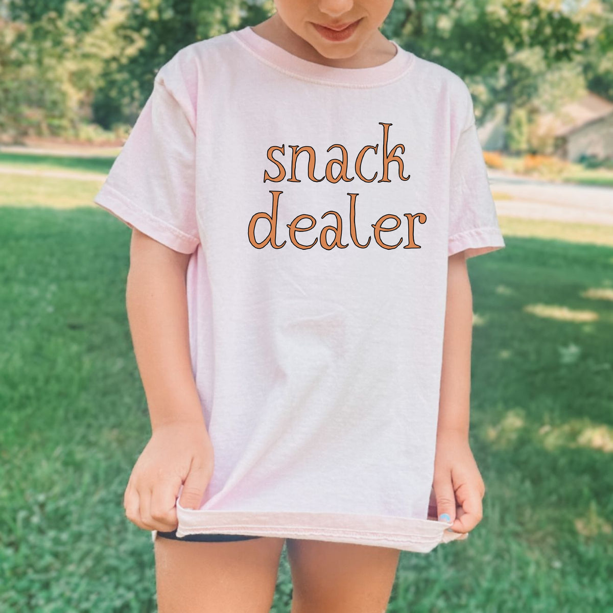 Snack Dealer Kids- Youth Comfort Colors T-Shirt