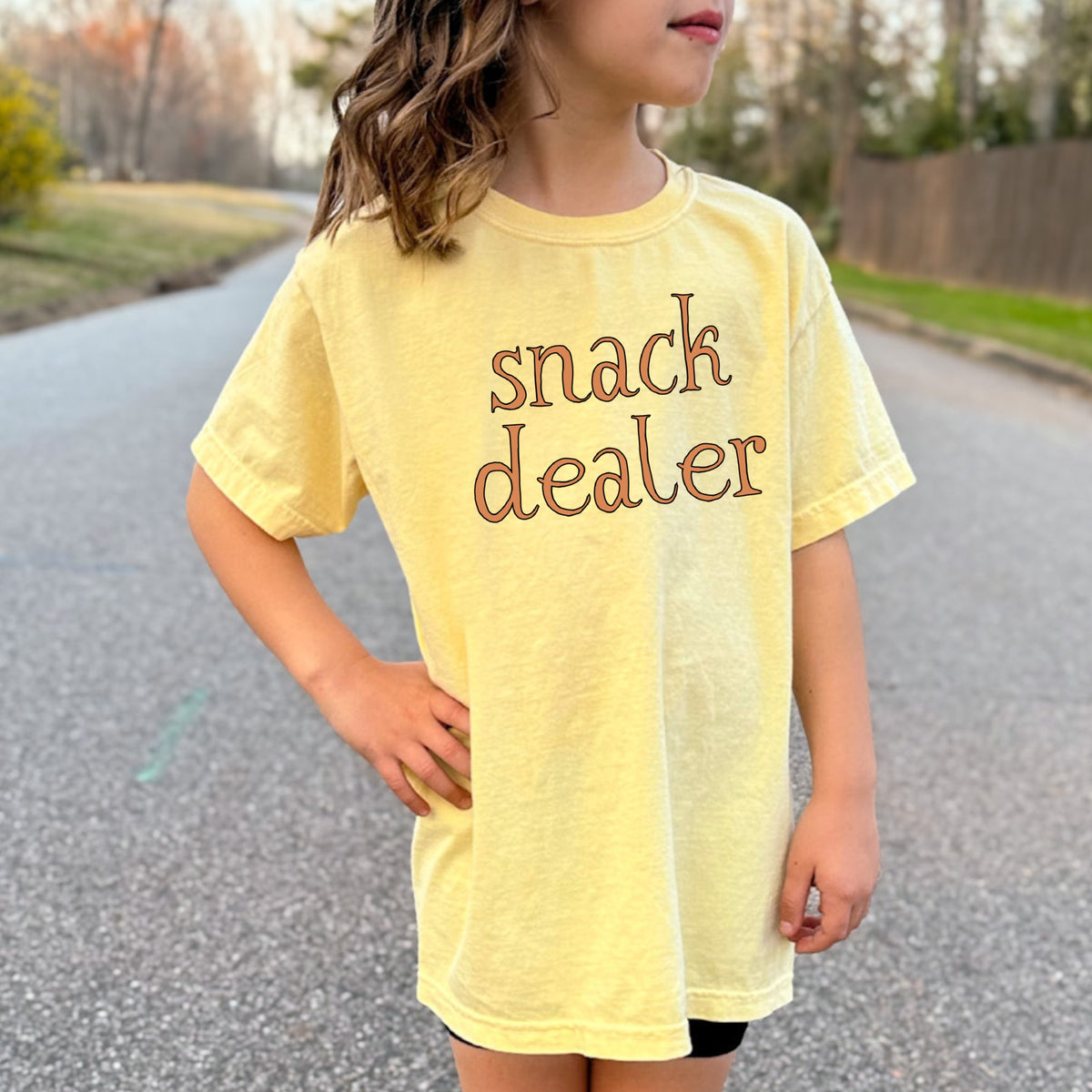 Snack Dealer Kids- Youth Comfort Colors T-Shirt