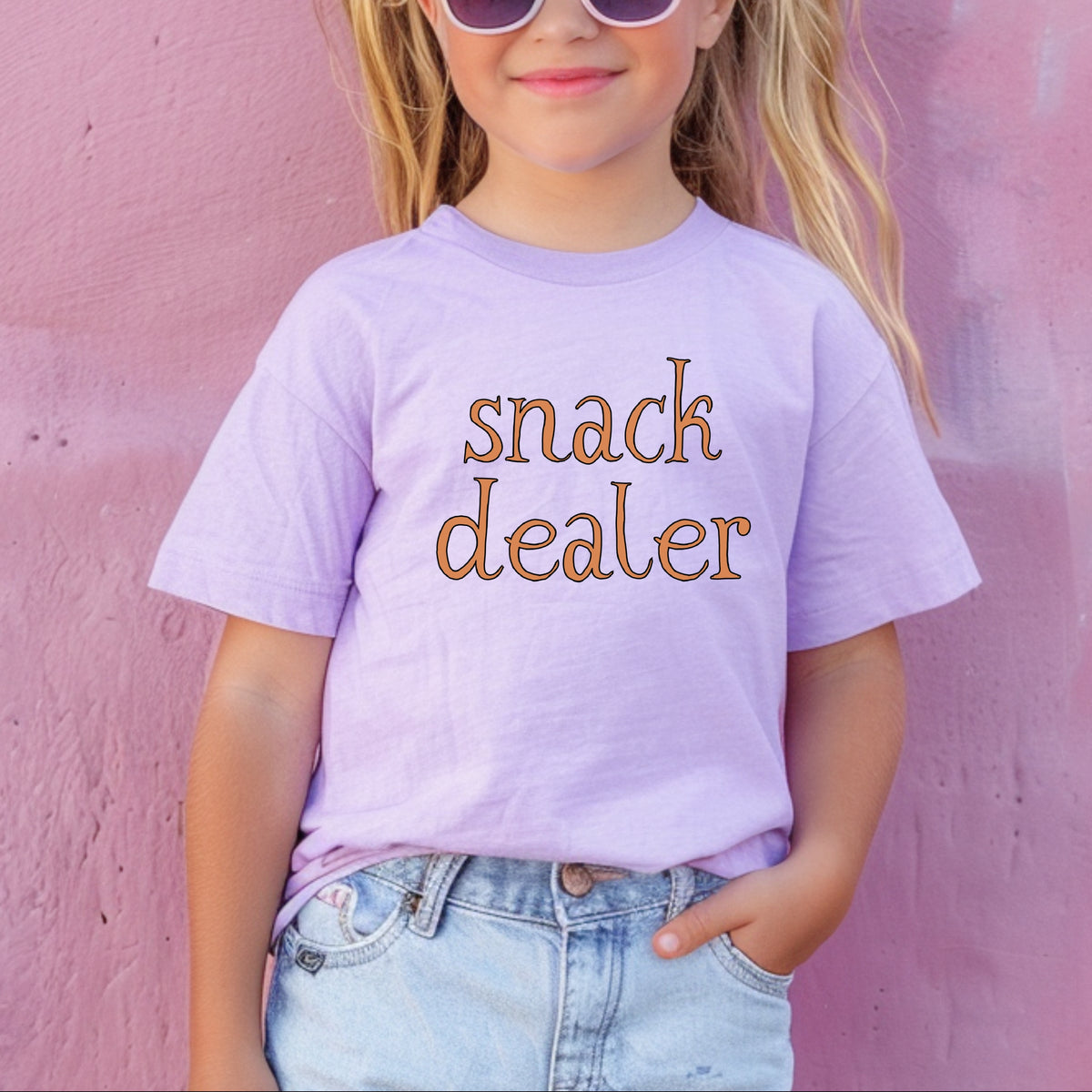 Snack Dealer Kids- Youth Comfort Colors T-Shirt