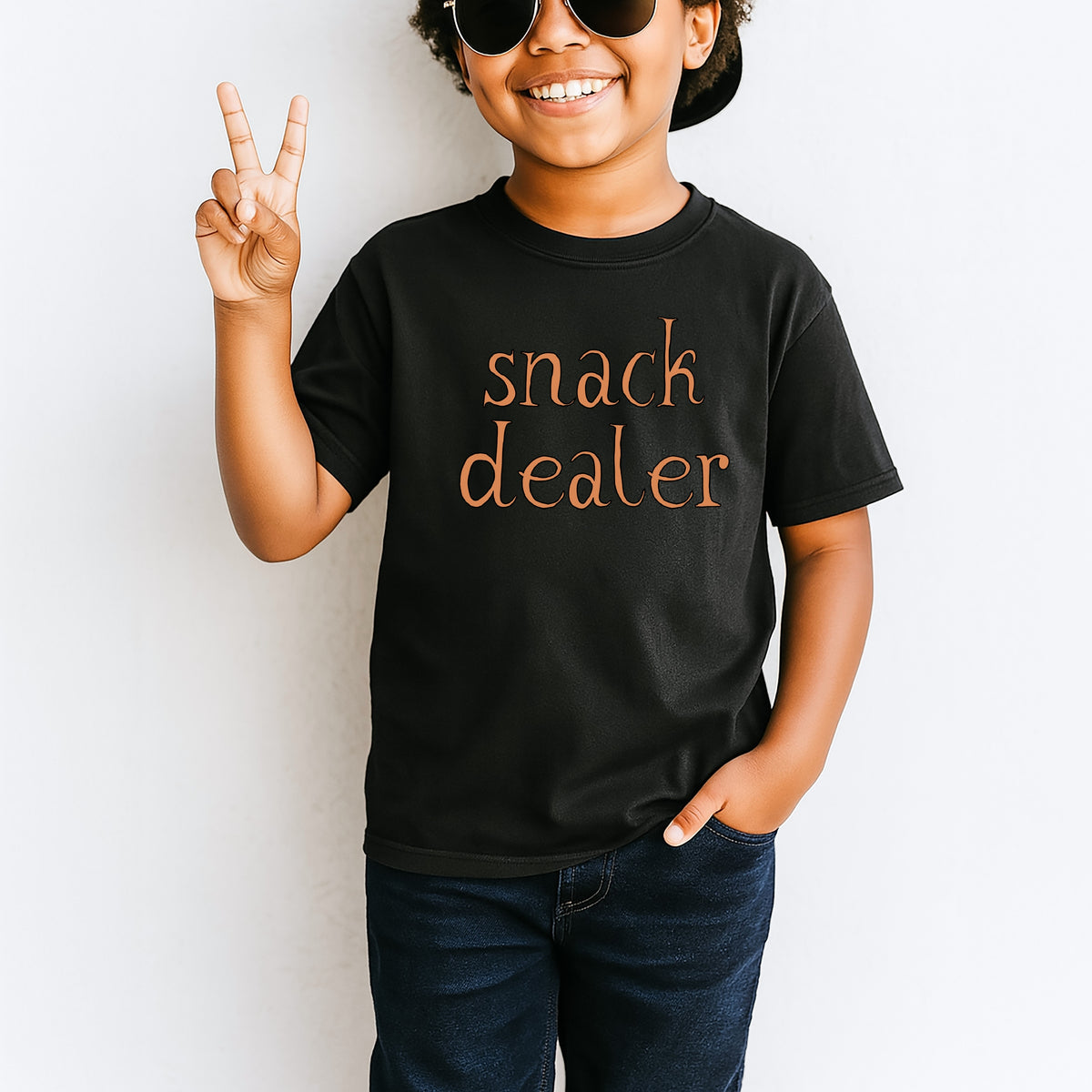 Snack Dealer Kids- Youth Comfort Colors T-Shirt