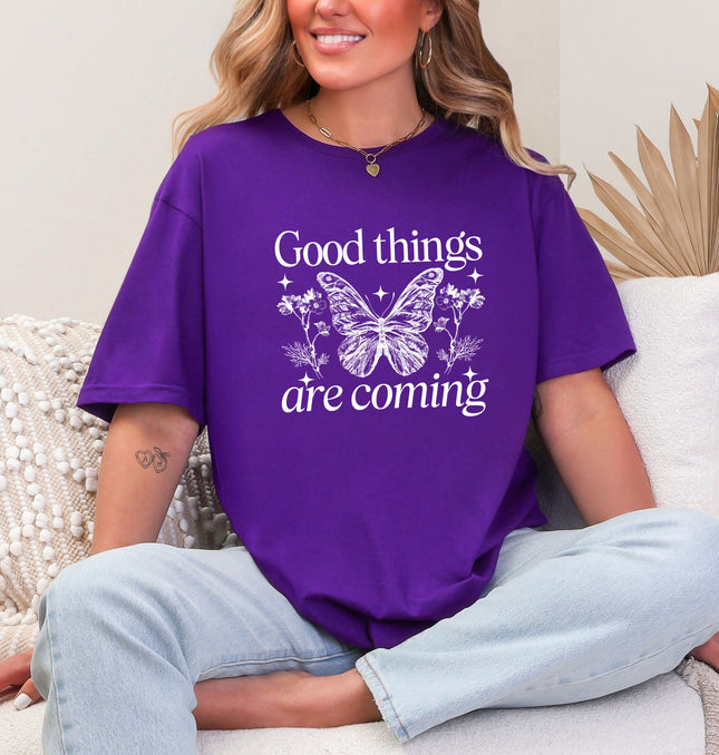 Good Things Are Coming - Adult Softstyle  T-Shirt