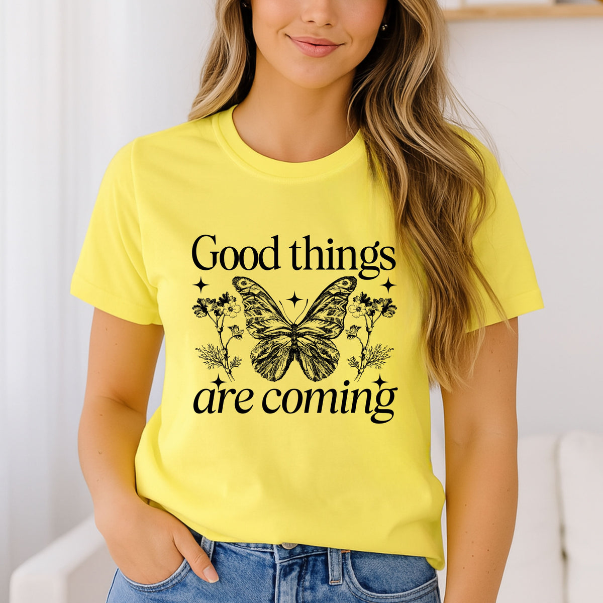 Good Things Are Coming - Adult Softstyle  T-Shirt