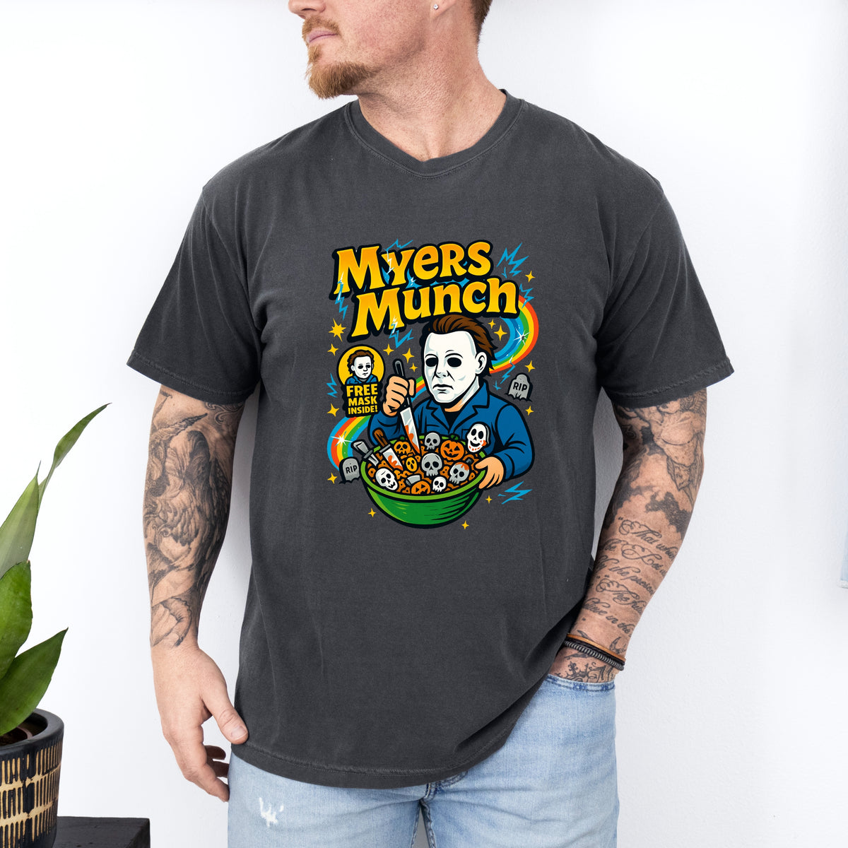 Halloween Myers Munch - Adult Comfort Colors T-Shirt