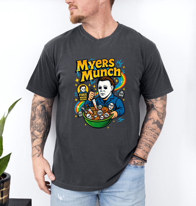 Halloween Myers Munch - Adult Comfort Colors T-Shirt