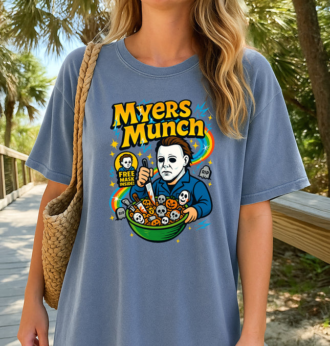 Halloween Myers Munch - Adult Comfort Colors T-Shirt