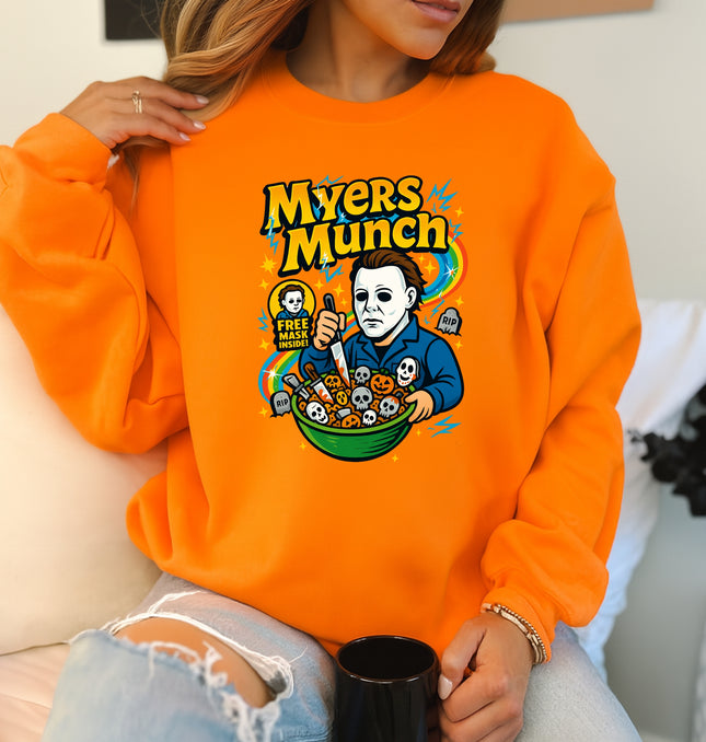 Halloween Myers Munch - Adult Crewneck Sweatshirt