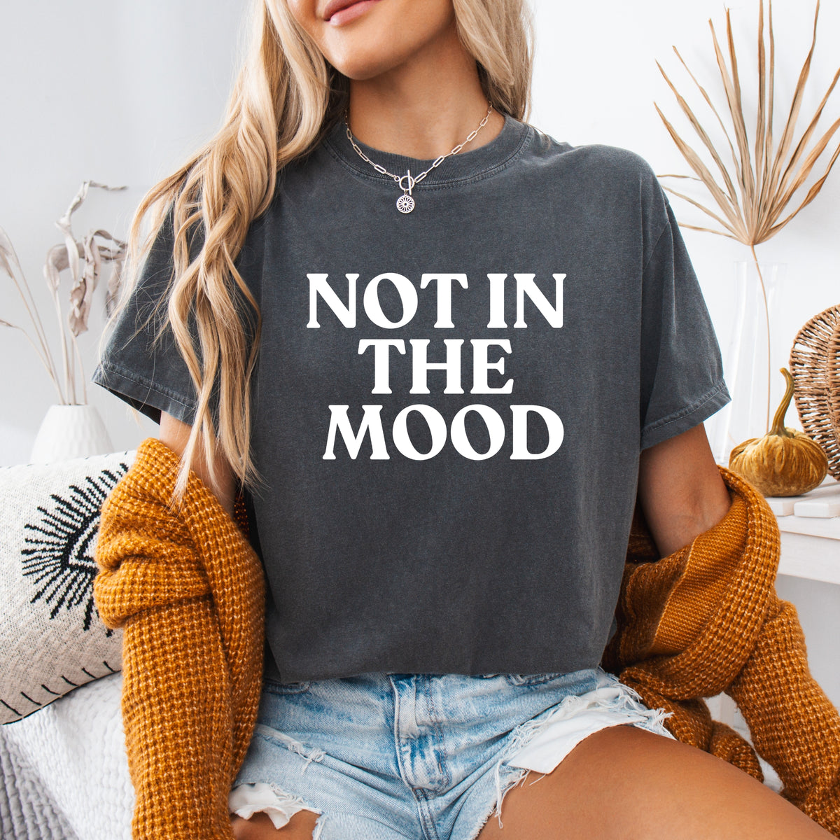 Not In The Mood - Adult Comfort Colors T-Shirt