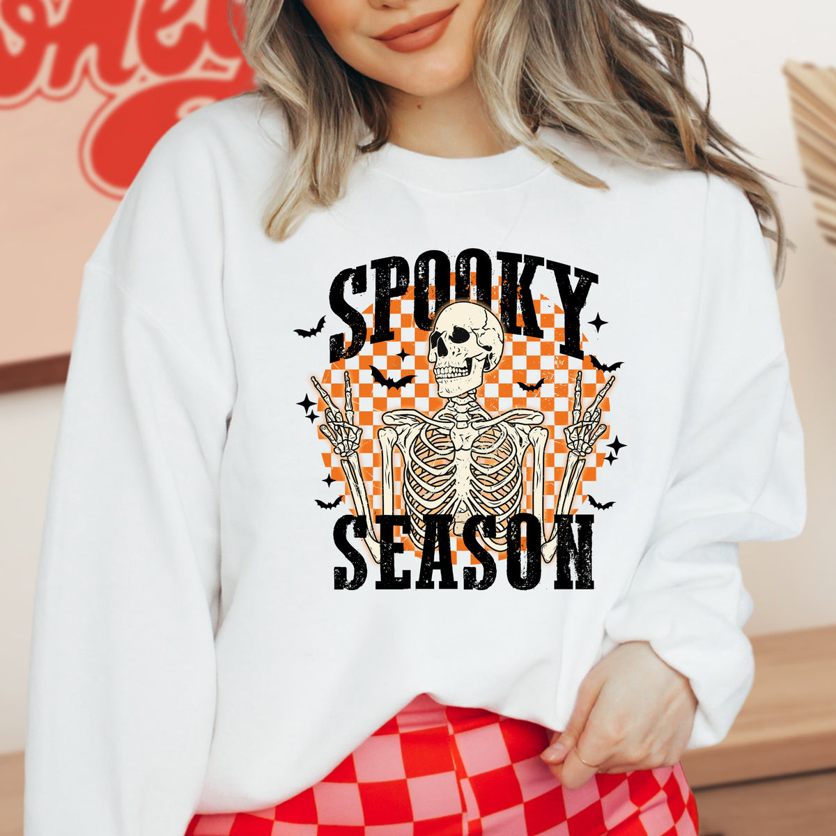 Spooky Season Halloween - Adult Crewneck Sweatshirt