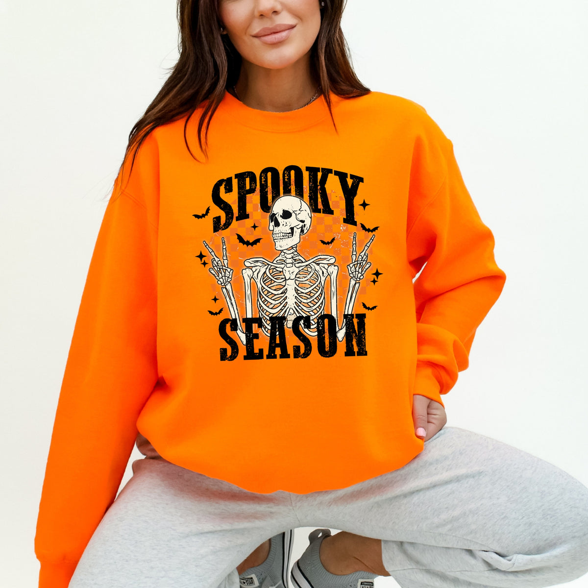 Spooky Season Halloween - Adult Crewneck Sweatshirt