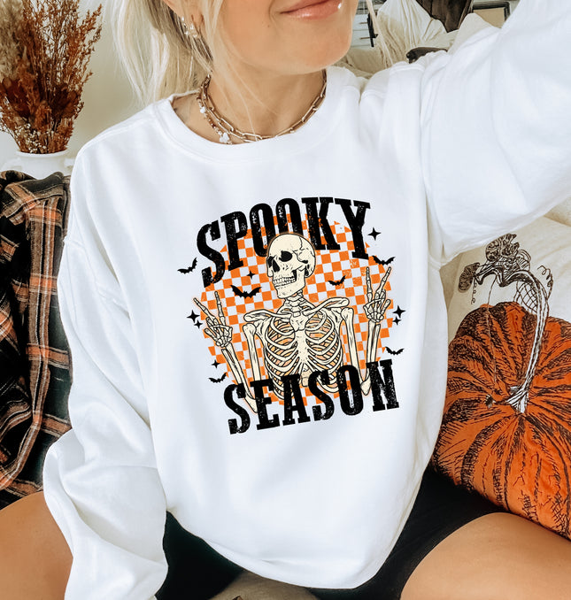 Spooky Season Halloween - Adult Crewneck Sweatshirt