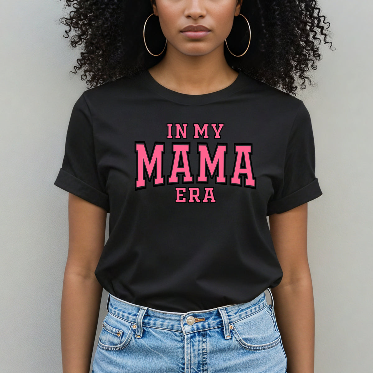 In My Mama Era Shirt - Cool Mama Look, Stylish Mom Must-Have, Mother's Day Gift - Softstyle 100% Cotton T-Shirt – Comfy Unisex Fit, Premium Quality Tee