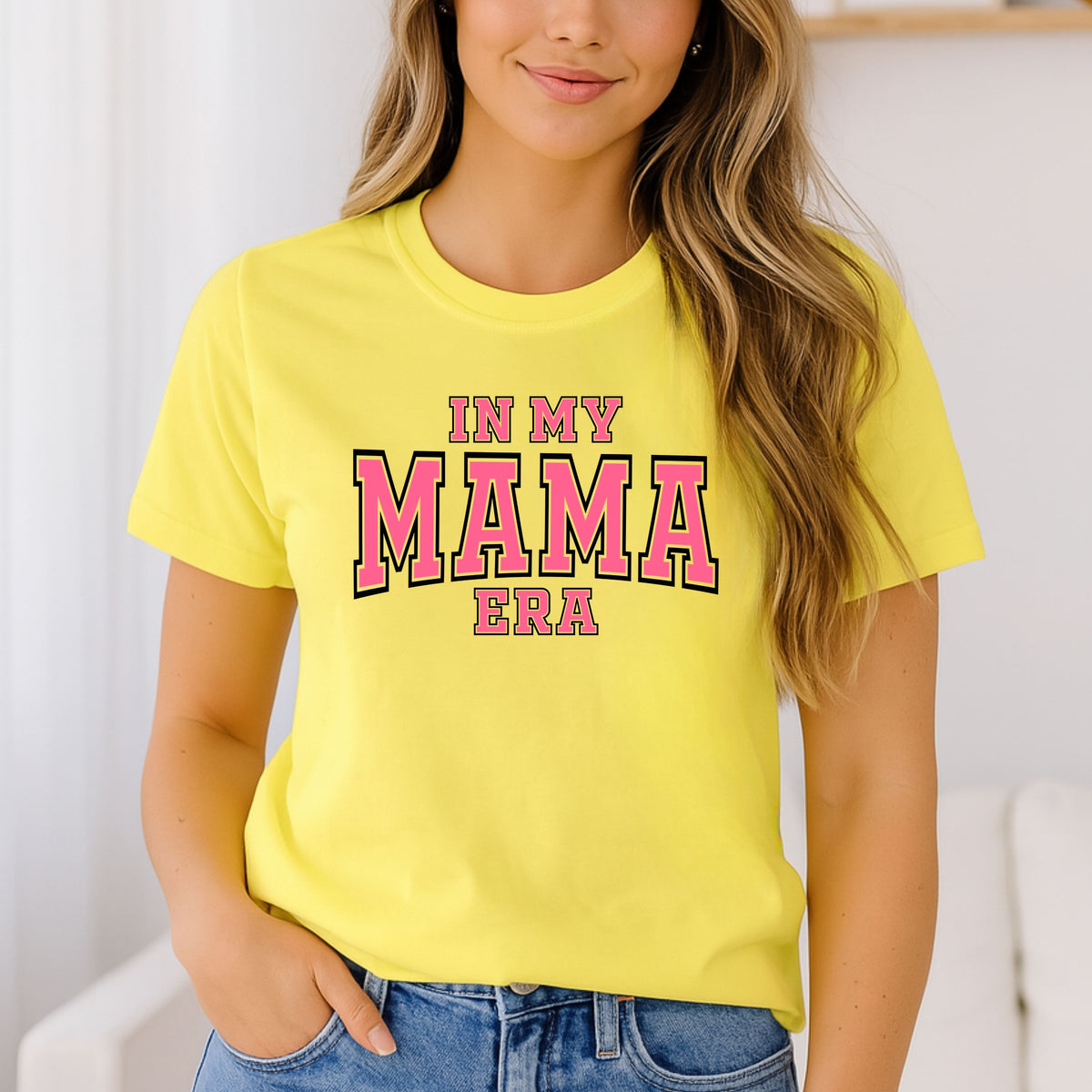 In My Mama Era Shirt - Cool Mama Look, Stylish Mom Must-Have, Mother's Day Gift - Softstyle 100% Cotton T-Shirt – Comfy Unisex Fit, Premium Quality Tee