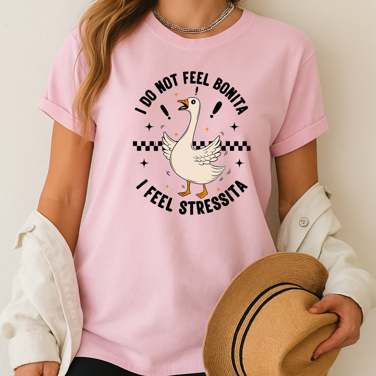 I Do Not Feel Bonita I Feel Stressita - Adult Softstyle T-Shirt