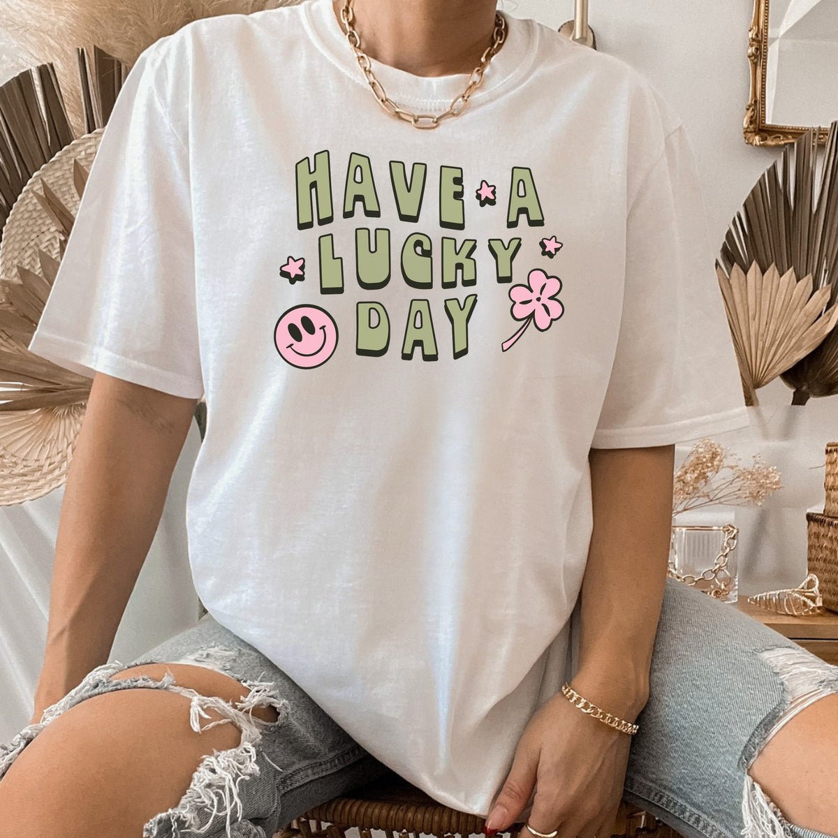 Have A Lucky Day – Adult Softstyle T-Shirt