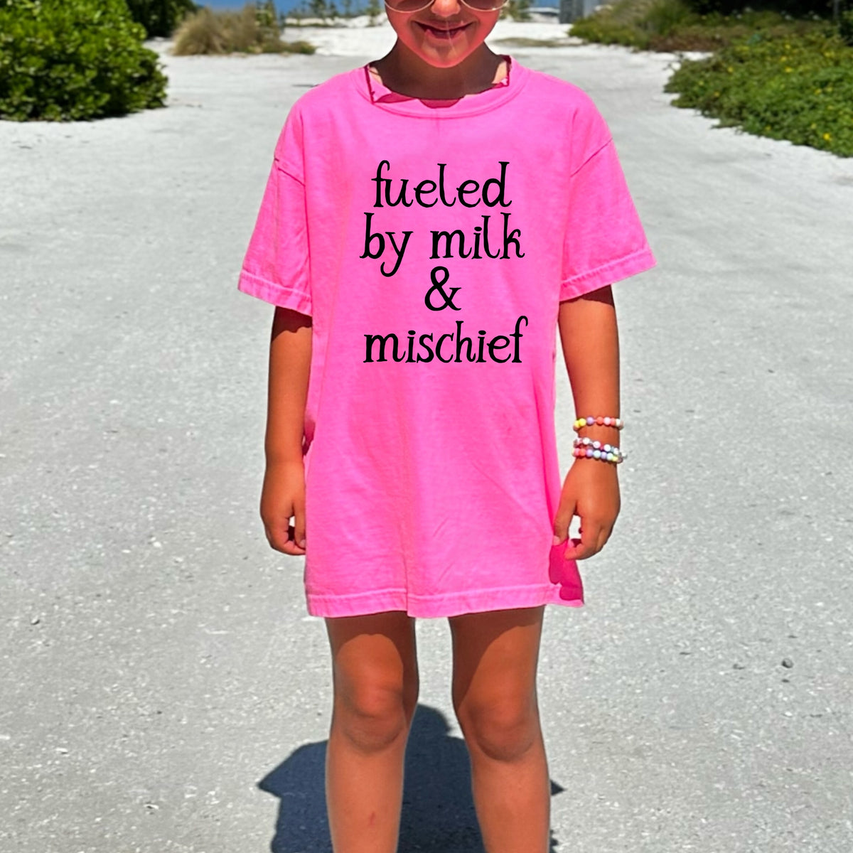 Fueled By Milk & Mischief Kids - Youth Comfort Colors T-Shirt