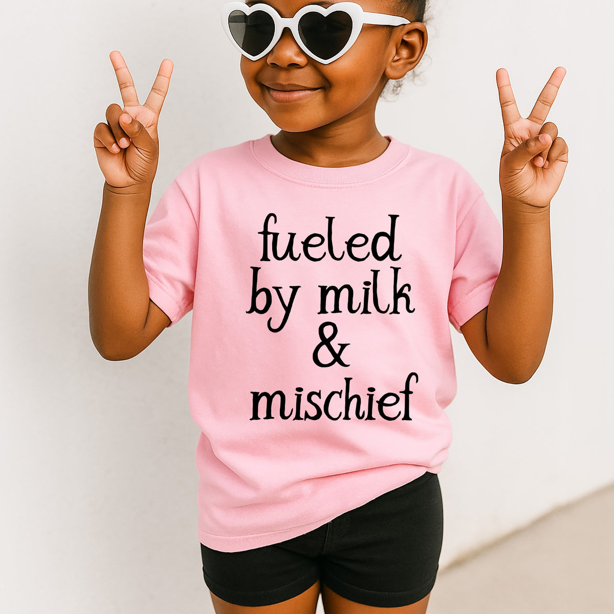 Fueled By Milk & Mischief Kids - Youth Comfort Colors T-Shirt